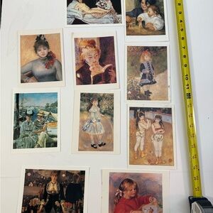 Artistic Home Design Birthday Cards Set